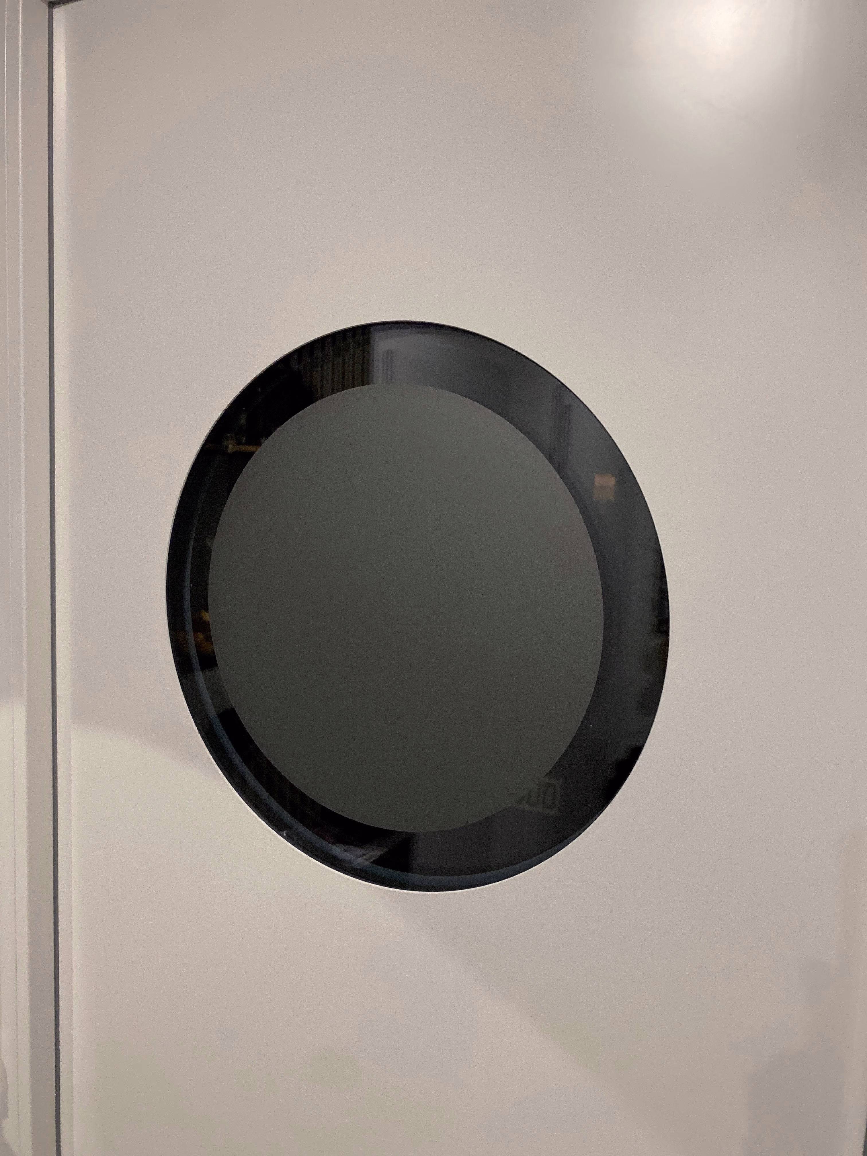 Sichtschutzfolie, Sandstrahldesign weiß matt