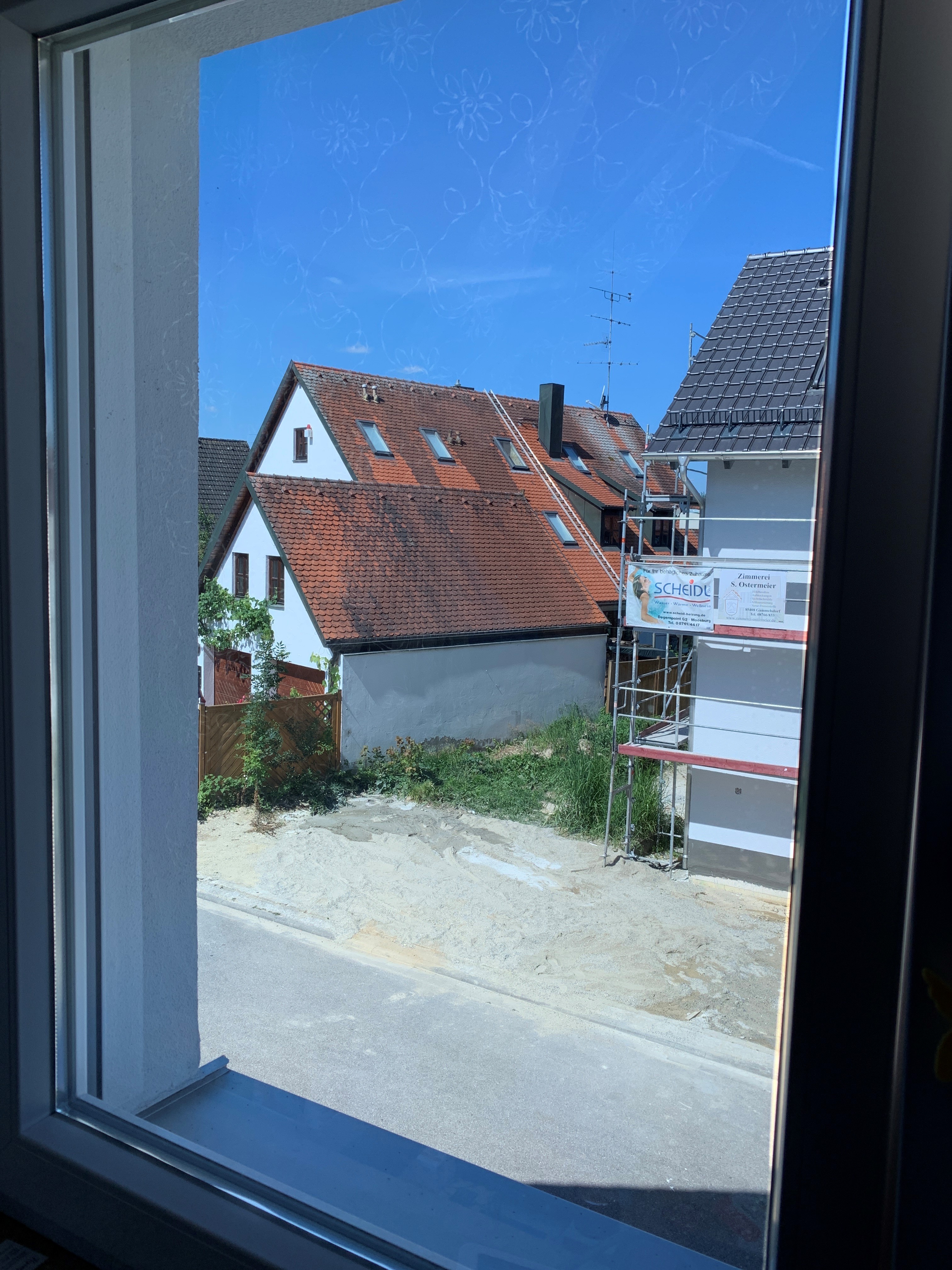 Spionspiegelfolie silberfarben