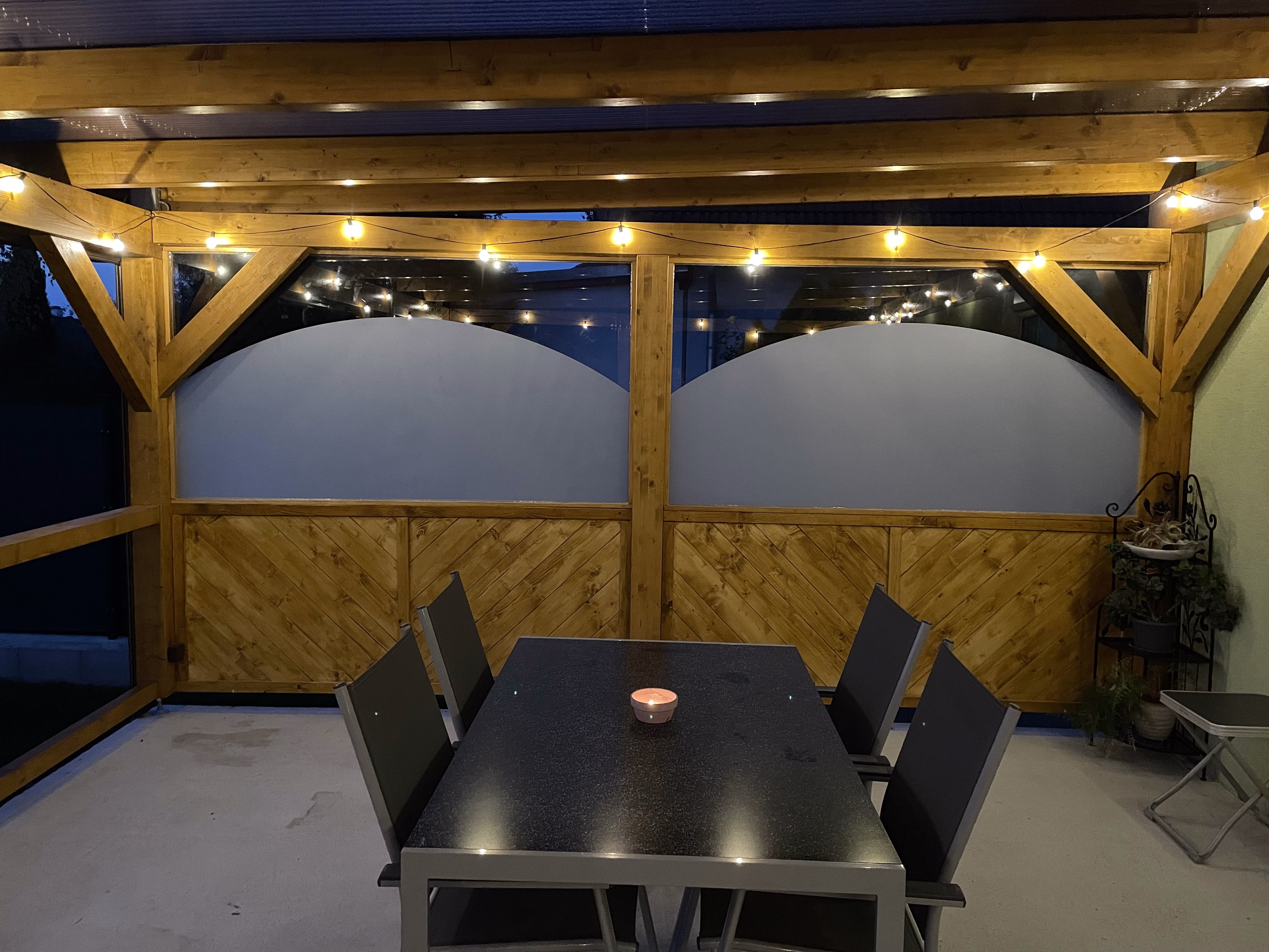 Milchglasfolie - Sichtschutzfolie, weiß matt