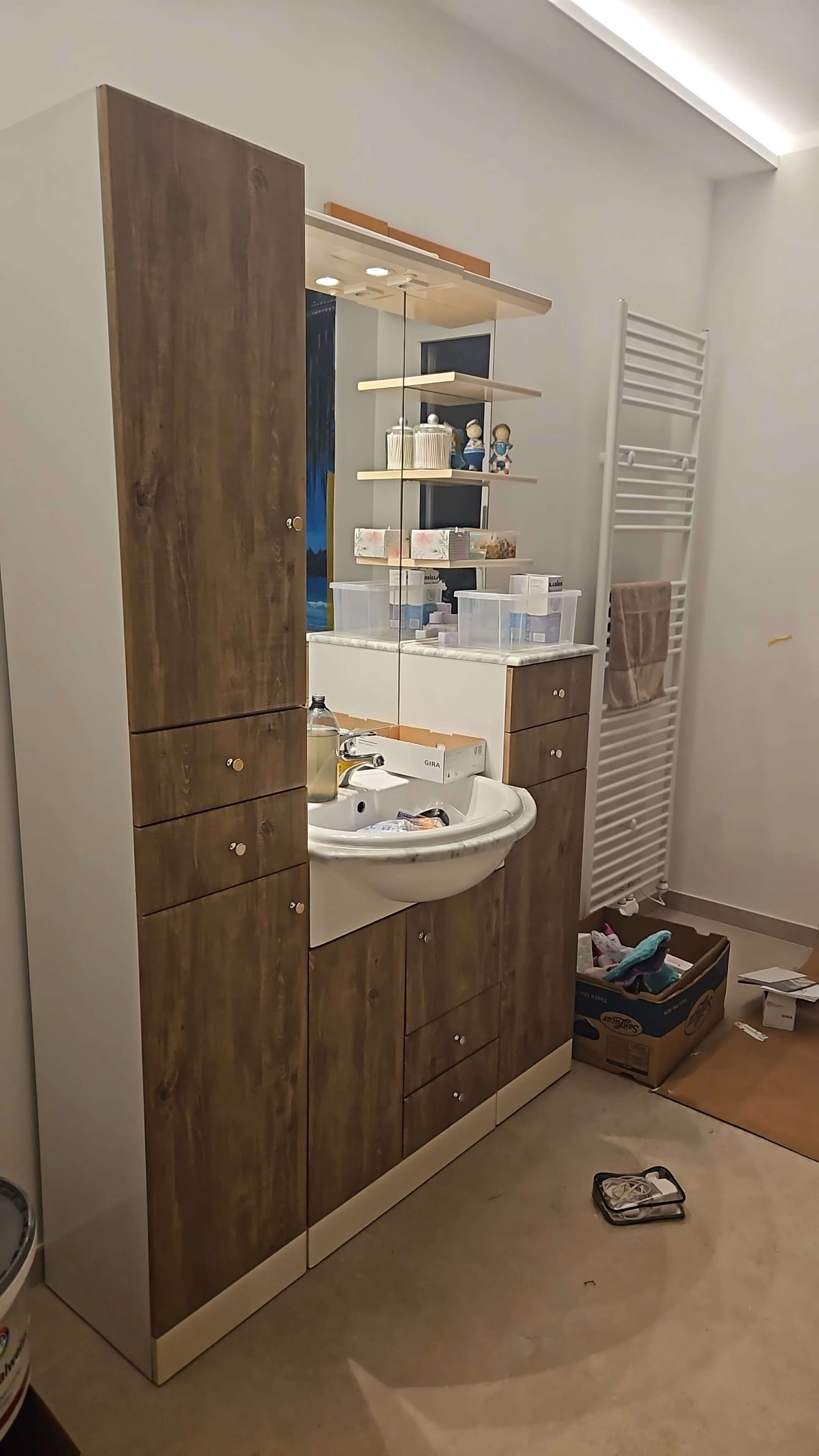 Eiche modern strukturiert, Klebefolie in Holzoptik