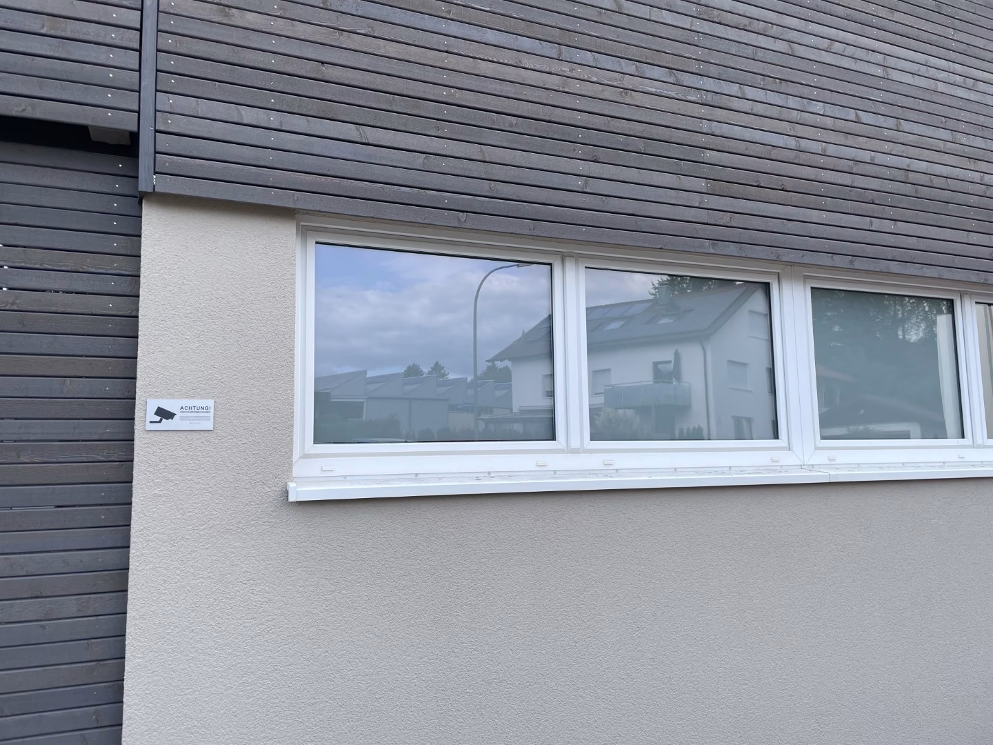 Milchglasfolie - Sichtschutzfolie, weiß matt