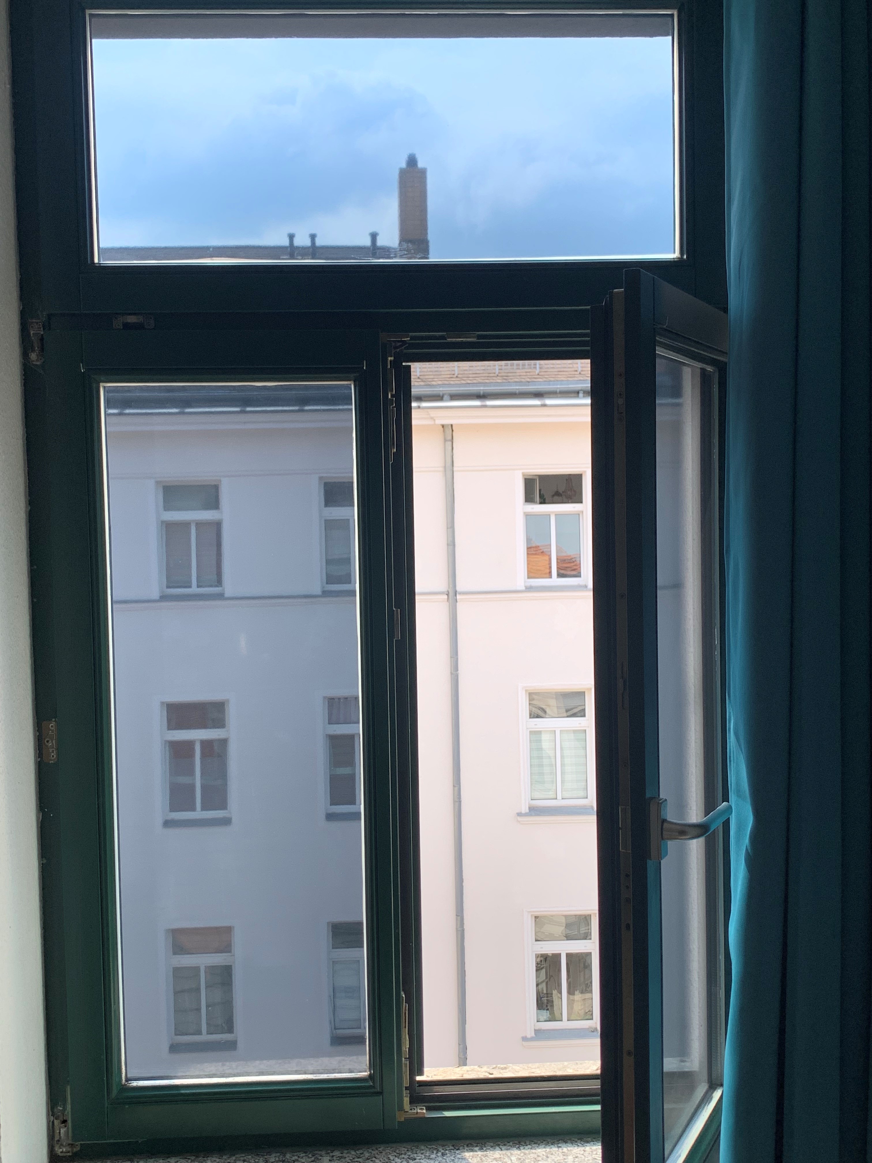 Hitzeschutzfolie, kleberlos, silber dunkel verspiegelt