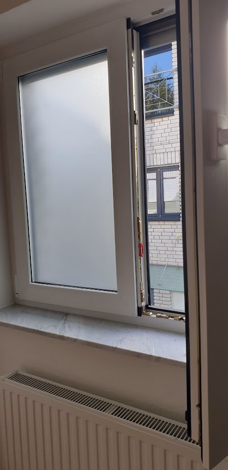 Sichtschutzfolie, Frostglasdesign transparent matt