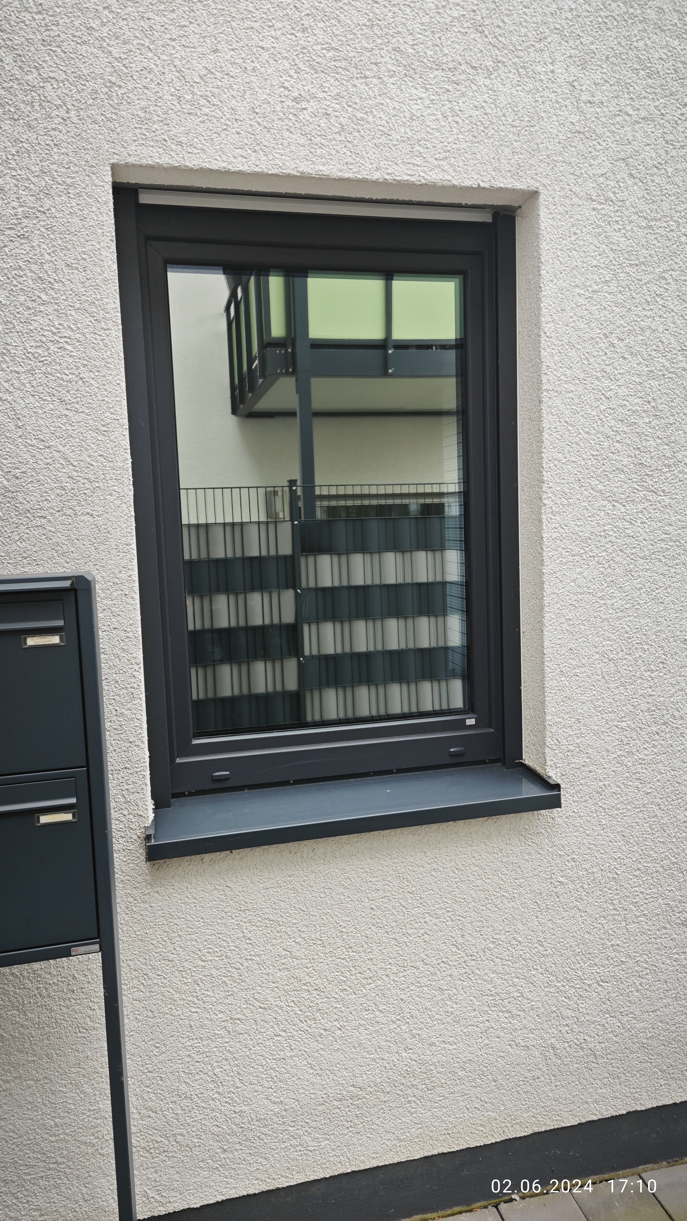 Spion-Spiegelfolie, silber verspiegelt