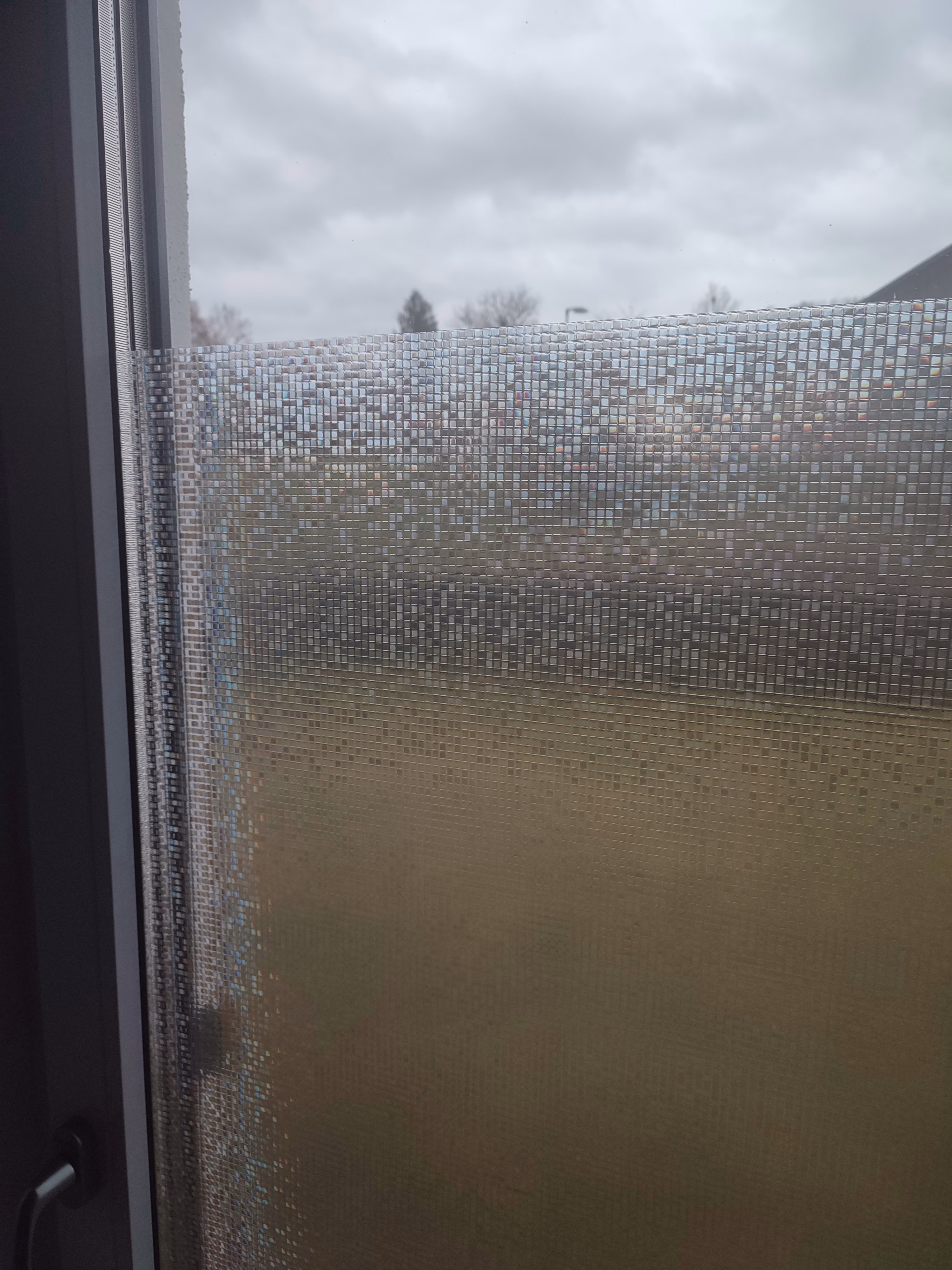 Adhäsionsfolie, durchsichtige Quadrate 4 mm (geprägt)