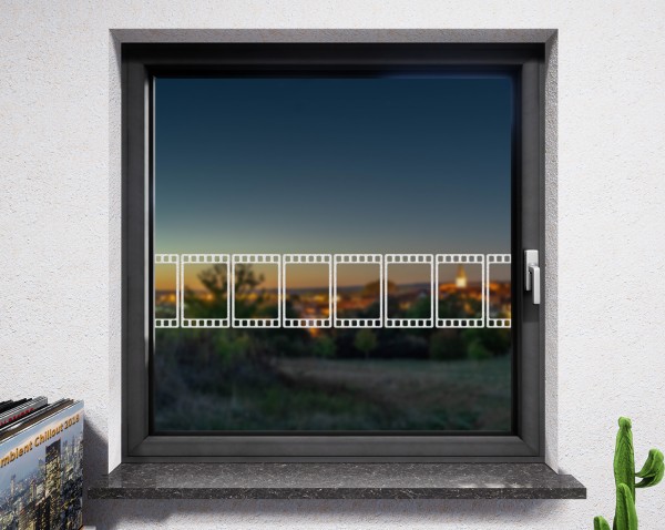 Fenstertattoo, Filmstreifen