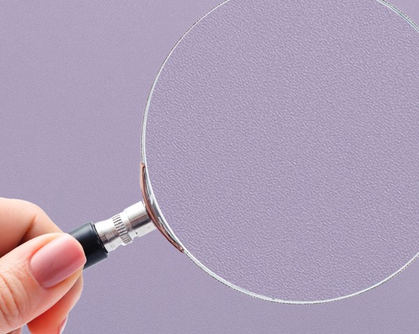 Fliesenfolie, Samt lila gekörnt
