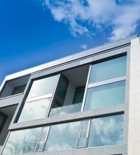 Sonnenschutzfolie, selbsthaftend, silber mittel verspiegelt