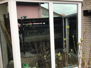 Spion-Sichtschutzfolie silber verspiegelt
