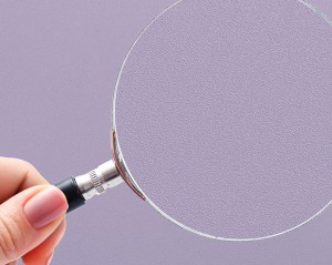 Fliesenfolie, Samt lila gekörnt