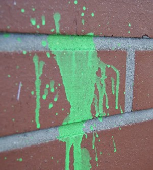 Anti-Graffiti-Folie für raue Flächen, transparent matt