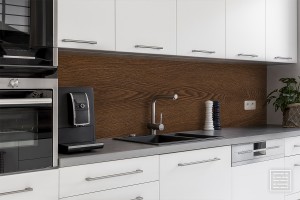 Walnuss, Klebefolie in Holzoptik