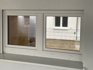 verspiegelte Fensterfolie rechts