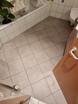 Fliesenfolie, Beton, braunbeige