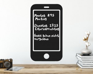 Tafelfolie, Smartphone Tafelfolie, Smartphone