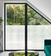 Fensterfolie Sichtschutz für blickdichtes Glas