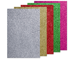 Glitzerfolie, A4 Zuschnitt Glitzerfolie, A4 Zuschnitt