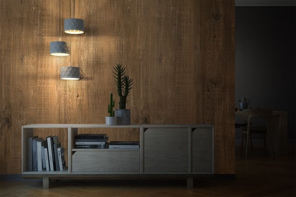 Eiche modern strukturiert