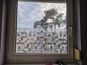 Adhäsionsfolie, Mosaik- Glanzoptik