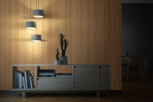 Kiefer, Klebefolie in Holzoptik