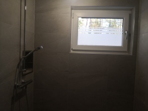 Glasdekor für Fenster, Streifen