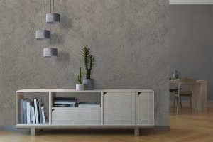 Zement, hellgrau, Klebefolie in Steinoptik