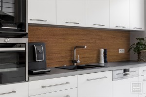 Akazie gealtert, Klebefolie in Holzoptik