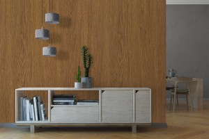 Edelkastanie, Klebefolie in Holzoptik