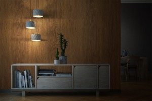 Edelkastanie, Klebefolie in Holzoptik