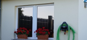 Sonnenschutzfolie, bronze dunkel verspiegelt