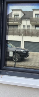 Spion-Spiegelfolie, silber verspiegelt