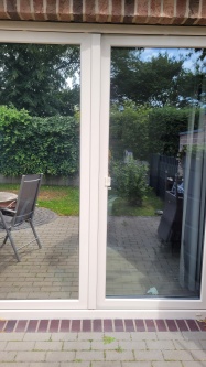 Sonnenschutzfolie, silber stark verspiegelt