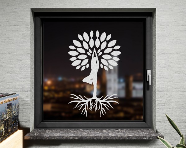 Fenstertattoo, Yogabaum