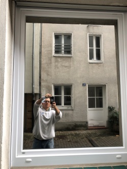 Blendschutz mittels Sonnenschutzfolie