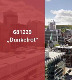 Durchsichtige Farbfolie selbsthaftend Dunkelrot