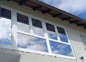 Spion-Spiegelfolie, silber verspiegelt