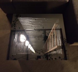 Spion-Spiegelfolie, silber verspiegelt