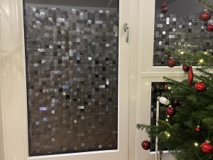 Adhäsionsfolie, Mosaik- Glanzoptik (geprägt)