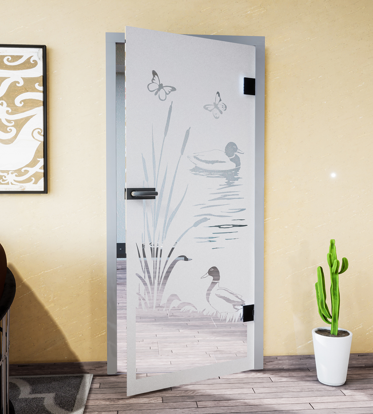 Glasdekorfolie, Flora und Fauna, 935 Glasdekore für Türen