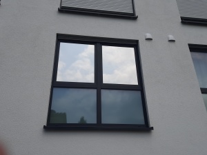 Sonnenschutz Fensterfolie stark verspiegelt 2
