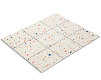 Fliesenfolie, Bunter Terrazzo