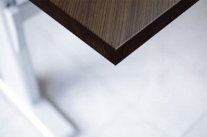 dunkle Wapa, Klebefolie in Holzoptik