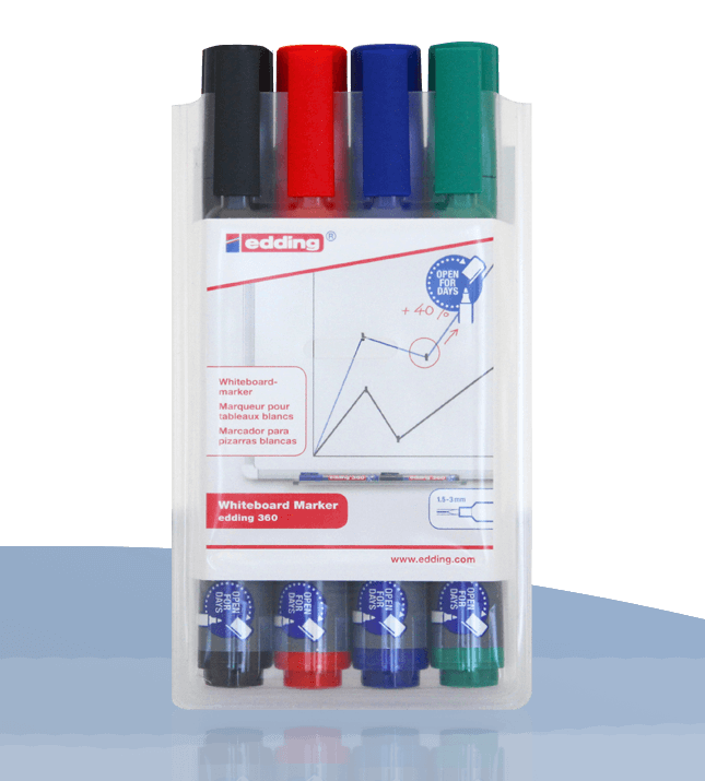 Edding 360 Whiteboard Marker - bunt