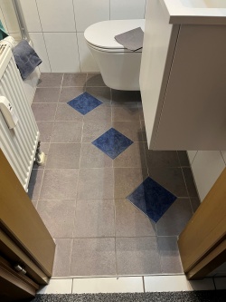 Fliesenfolie, Beton, dunkelgrau