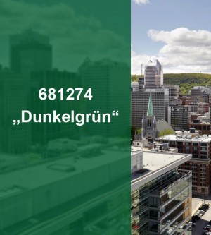 Durchsichtige Farbfolie selbsthaftend Dunkelgrün