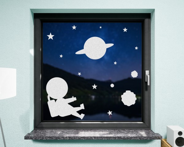 Fenstertattoo, Astronaut
