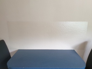 Wandschutz beim Esstisch