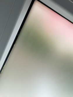 Sichtschutz-Fensterfolie mit Ätzglasoptik