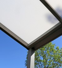 Sonnenschutzfolie für Kunststofffenster, silber dunkel verspiegelt