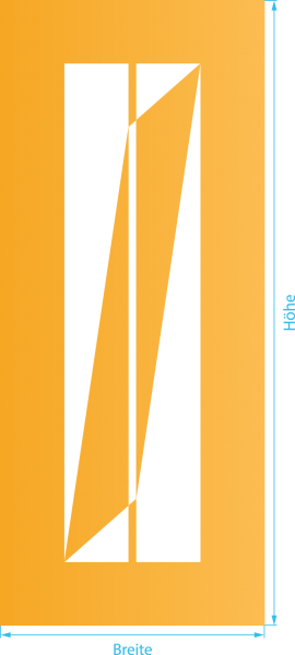 Glasdekor für Türen, Windspiel